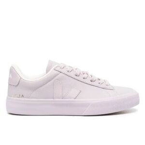 Veja campo low-top sneakers, lilac purple, size 38 EU